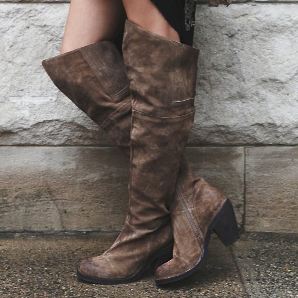 Jeffrey Campbell backstage boot